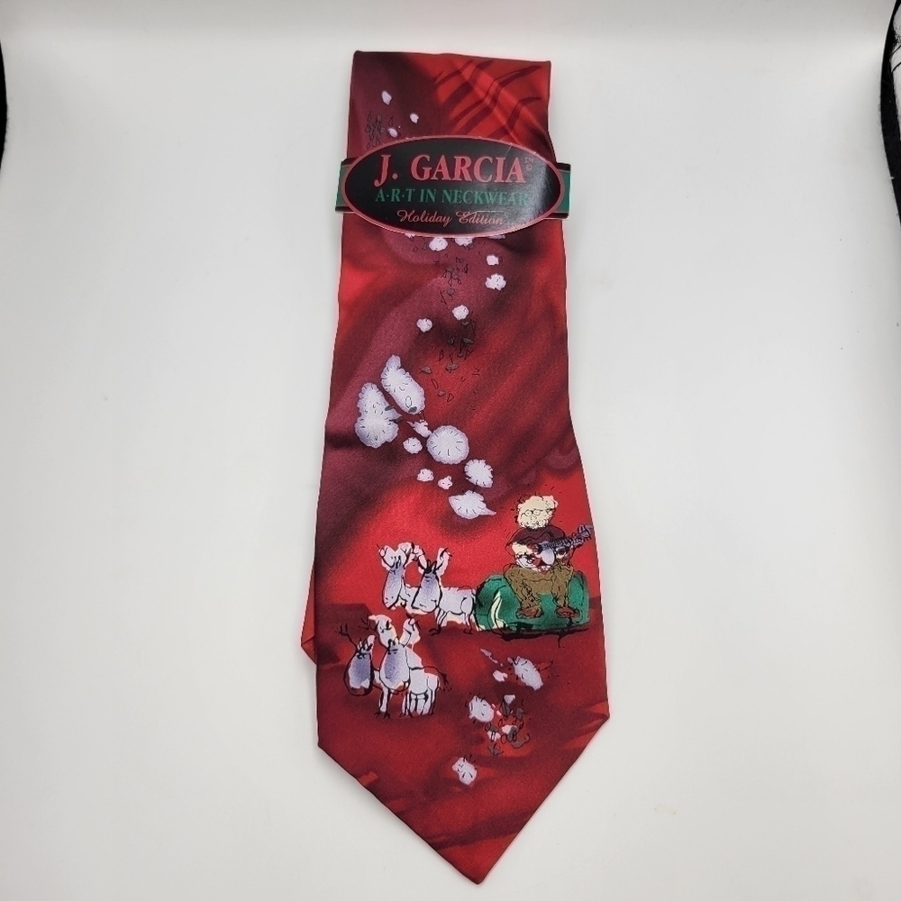 Vintage J. Garcia Men’s Necktie “Like A Twittering Machine” 60”